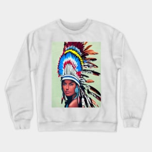 Native Princess Crewneck Sweatshirt
